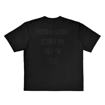 OCTOBER 18th 1973 T-SHIRT SS BLACK