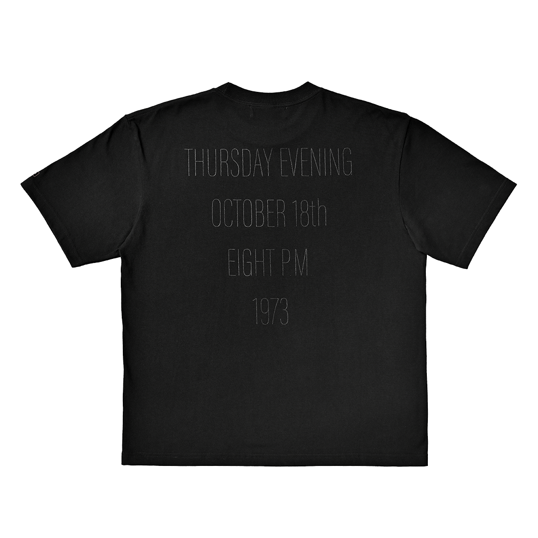 OCTOBER 18th 1973 T-SHIRT SS BLACK