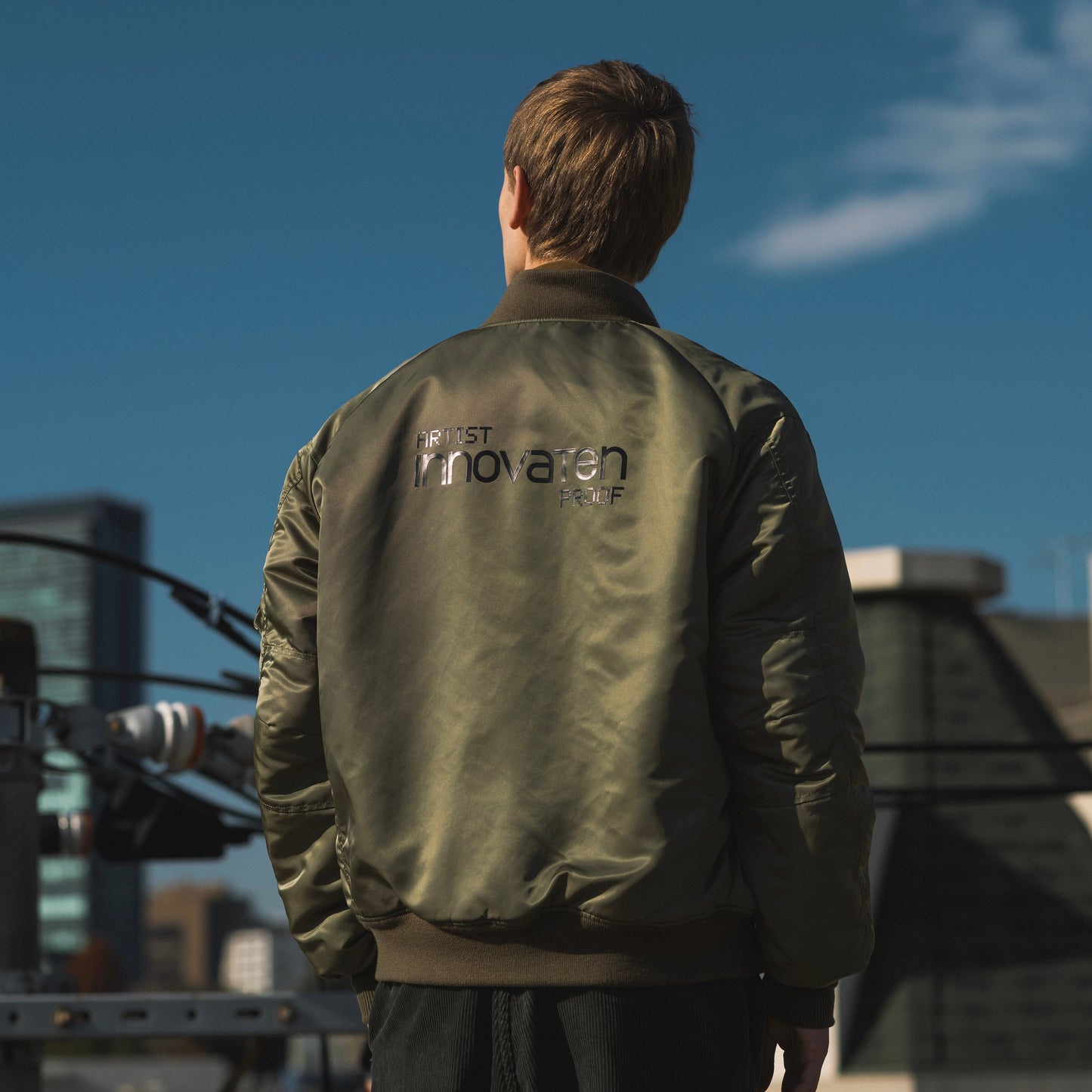 ARTIST PROOF / FRGMT × nonnative TROOPER PUFF BLOUSON NYLON TWILL WITH WINDSTOPPER “Innovaten” OLIVE