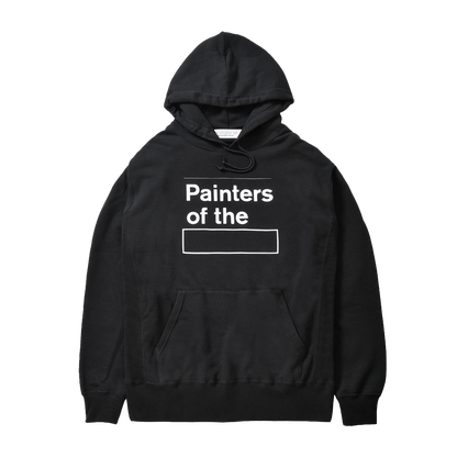 PAINTERS OF THE ＿ HOODIE BLACK