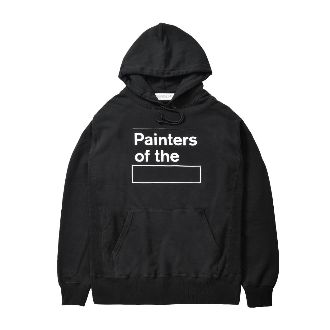 PAINTERS OF THE ＿ HOODIE BLACK