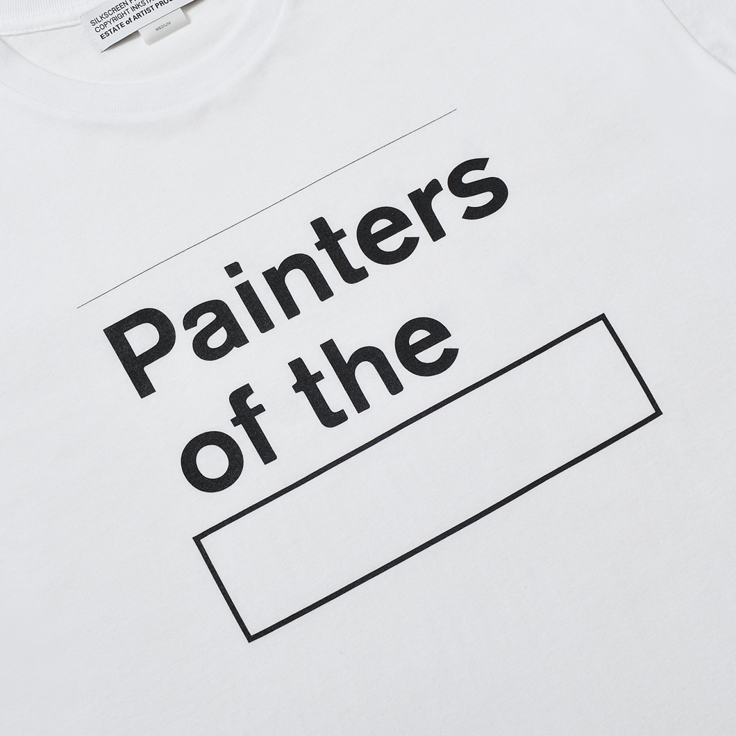 PAINTERS OF THE ＿ T-SHIRT WHITE