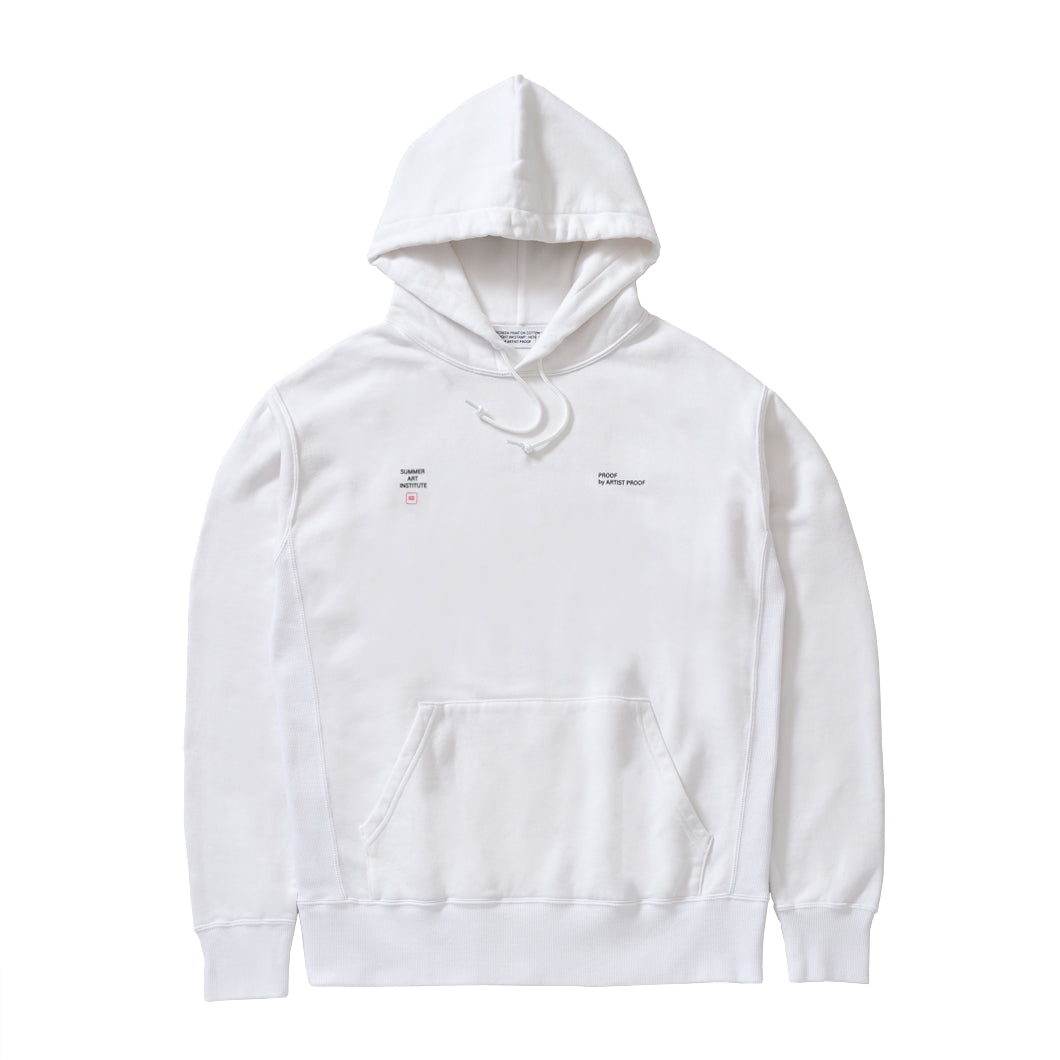 SUMMER ART INSTITUTE HOODIE WHITE