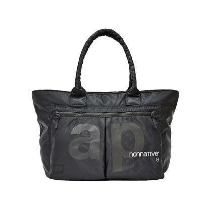 RAMIDUS (NOT MIRAGE) TOTE BAG (L)  BLACK