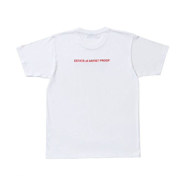 MONOCHROME SKULL T-SHIRTS WHITE